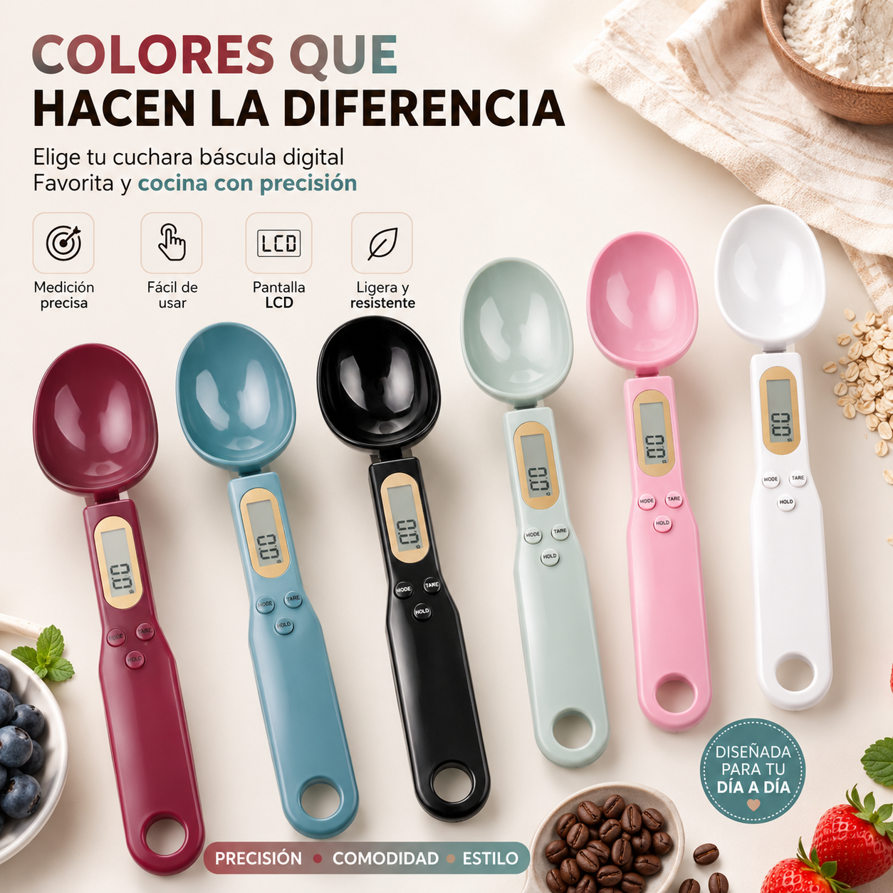 Cuchara Medidora con Balanza